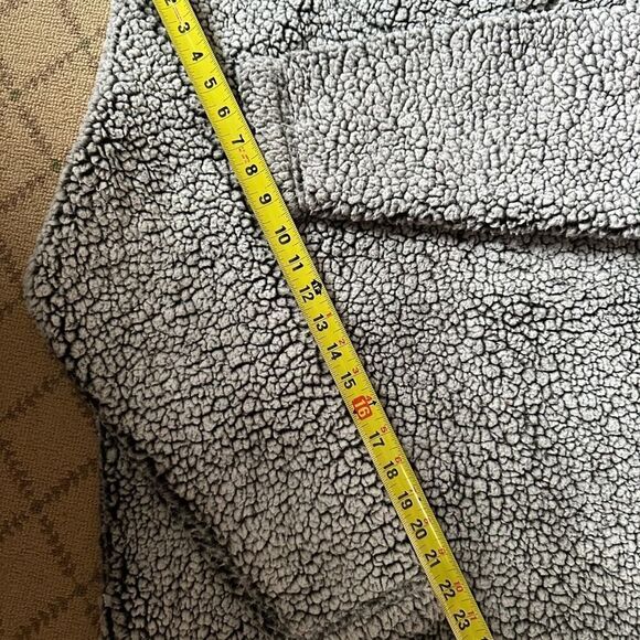 University of Maryland gray sherpa Boxercraft 1/4 zip L NWOT - Picture 6 of 10